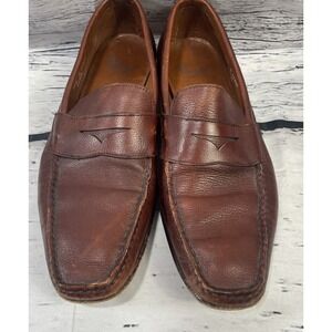 Allen Edmonds Vincent Penny Loafer Dress Shoe Leather 11.5 D Made In USA